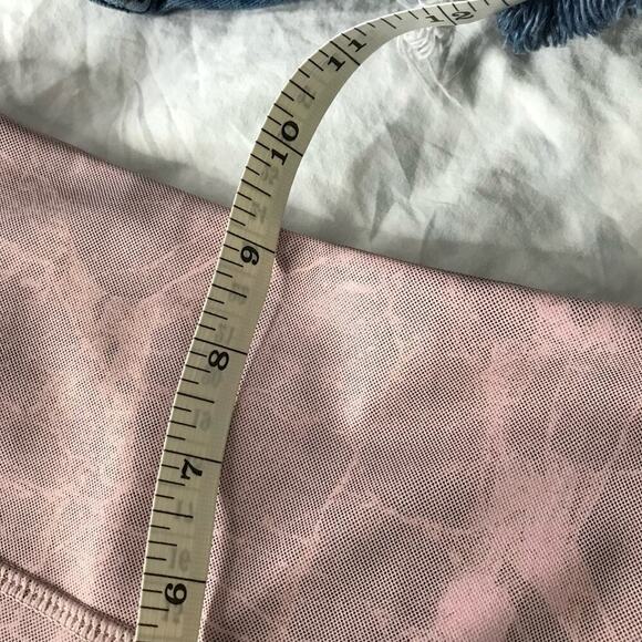 Zyia Active Pink Rose Marbled Print Mid Rise 7/8 Legging Women's Size 0 - Picture 8 of 8